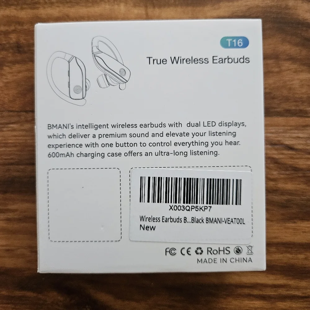 BMANI T16 True Wireless Earbuds
